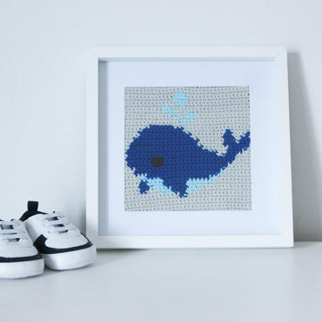 Whale Framed Picture
