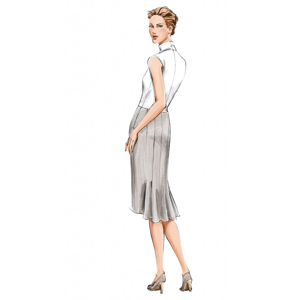 Vogue Misses'/Misses' Petite Skirt V7937 - Sewing Pattern