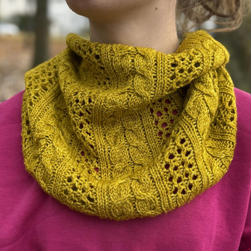 Marigold Twist Cowl