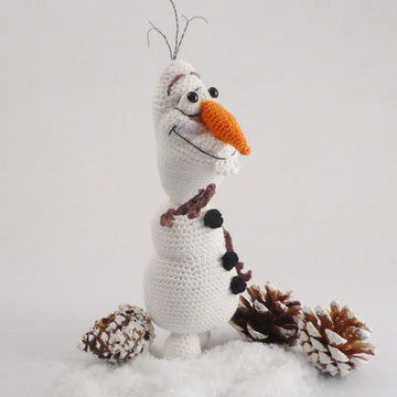Häkelanleitung Schneemann Olaf