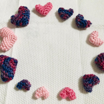 Tiny Stuffed Hearts