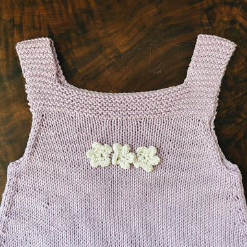 Flower pinafore dress