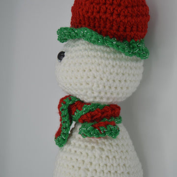 Arctic No Nose Snowman Family