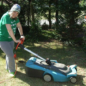 Mowing the lawn beanie