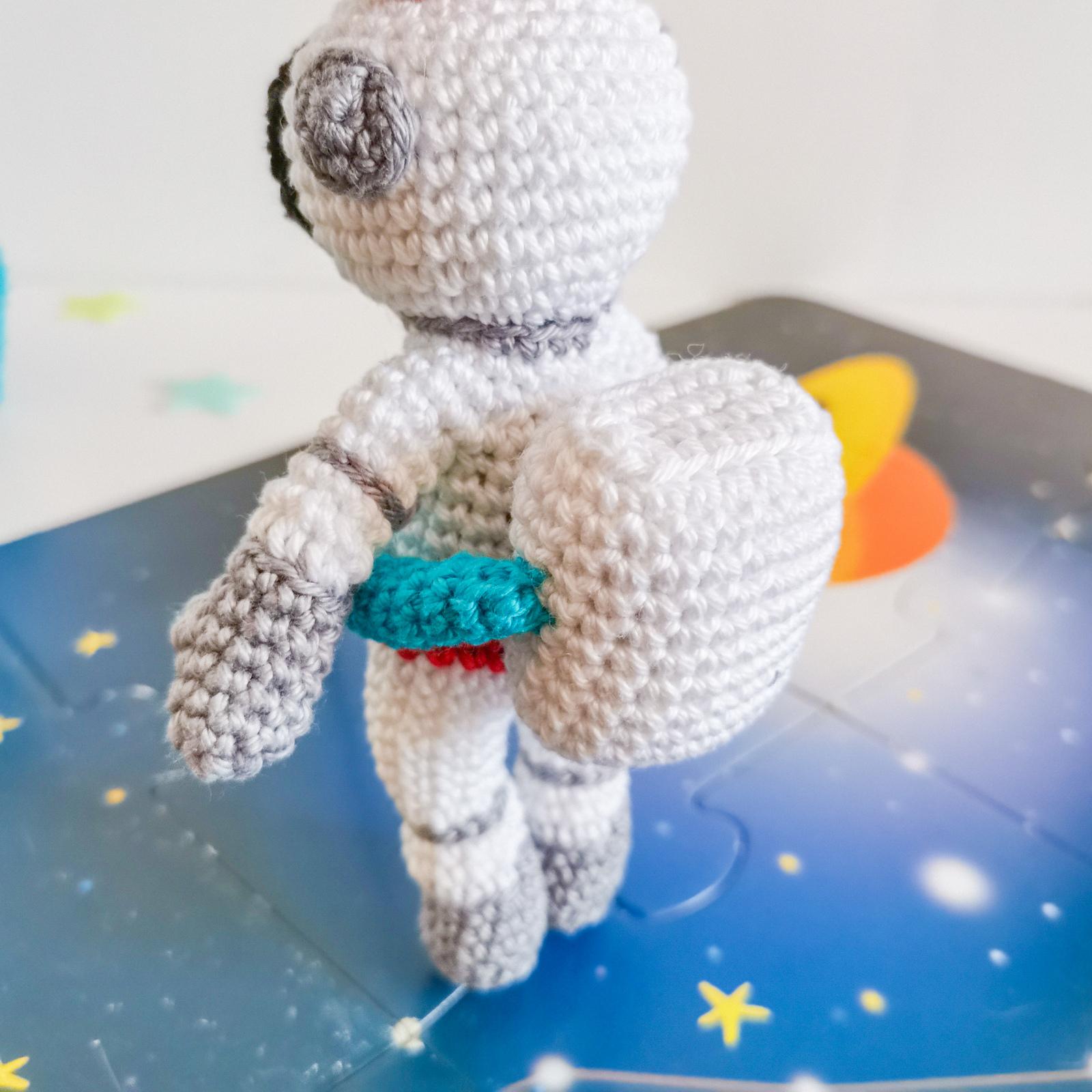 Astronaut and Rocket Ship Amigurumi Pattern