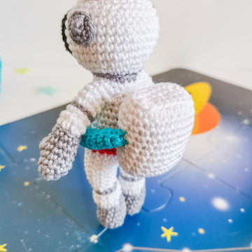 Astronaut and Rocket Ship Amigurumi Pattern