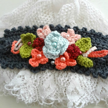 Boho Flower Cuff