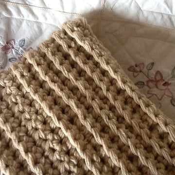 Crocheted Chunky Throw