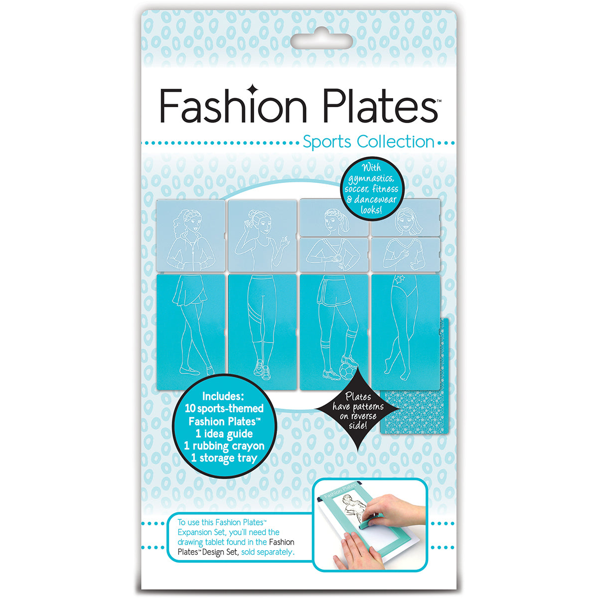 Patch Products Fashion Plates 10/Pkg - Sports