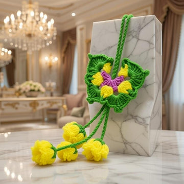 Butterfly & Flower Charm Bag Crochet Pattern – PDF + Video Tutorial