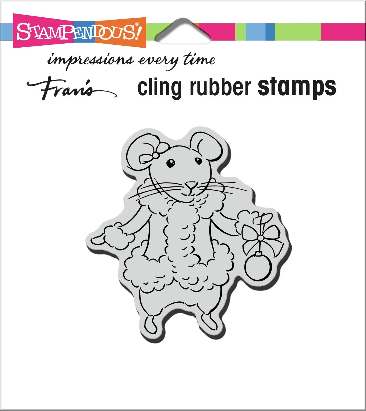 Stampendous Cling Stamp - Mrs. Mouse