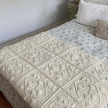 Vine Trellis Afghan