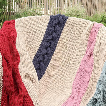 Quartet Cable Blanket
