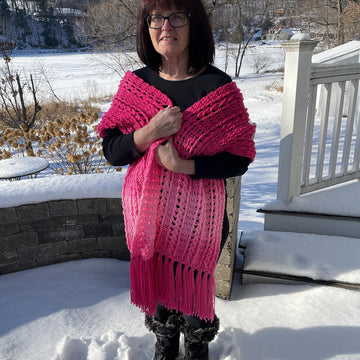 "Cables and Braids" Scarf