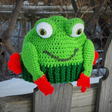 Hoppy Happy Frog Hat