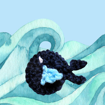 Crochet Pattern Bubbles, the Fish