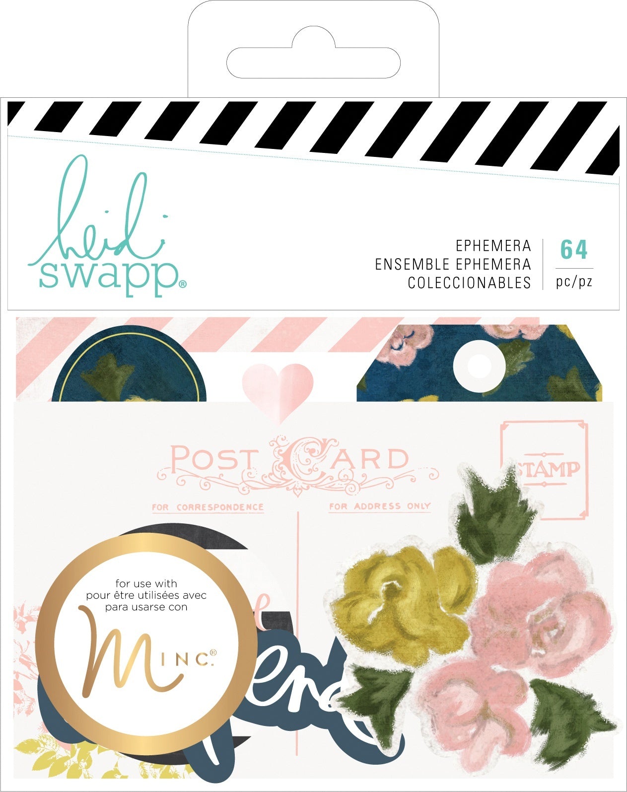 American Crafts Heidi Swapp Emerson Lane Ephemera Die-Cuts 64/Pkg - 546440