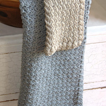 Creek Pebbles Dishcloth and Hand Towel Set