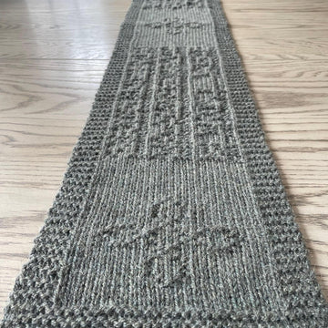 Binary Code Lord's Prayer Scarf