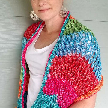 Happy Hands Pocket Shawl