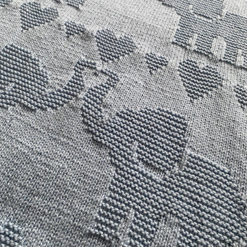 Loved up Elephants Blanket