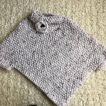 Assymetrical poncho