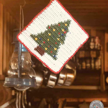 Christmas Tree Potholder