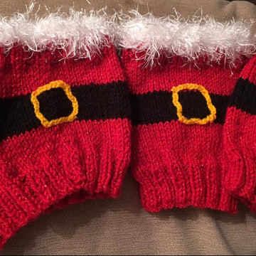 Christmas Boot Cuffs