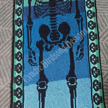Sir Skelly Bonesington wall hanging