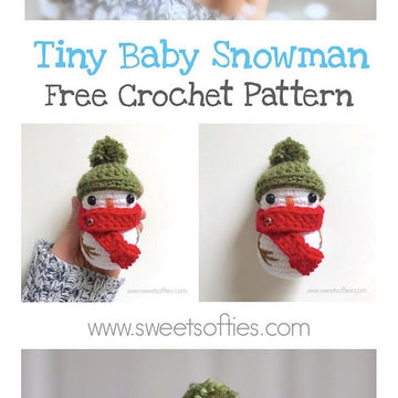 Tiny Baby Snowman