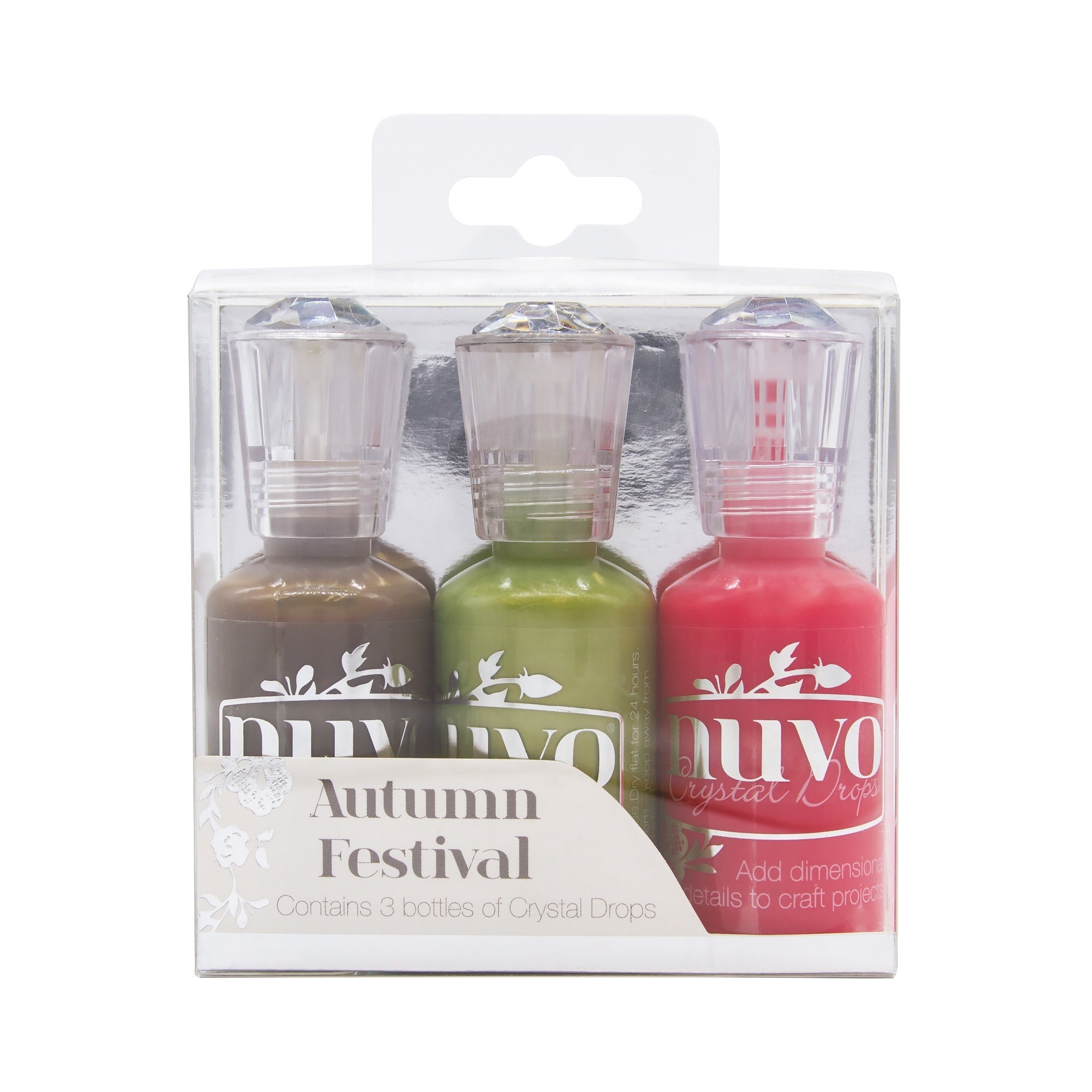 Tonic Studios Nuvo Crystal Drops 3/Pkg - Autumn Festival