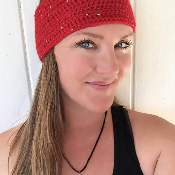 Sparkle Motion Crochet Headband