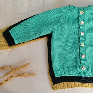 Knit Simple Baby Cardigan Newborn -24 months