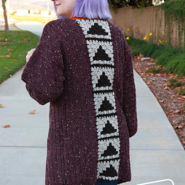 Cool Triangles Cardigan