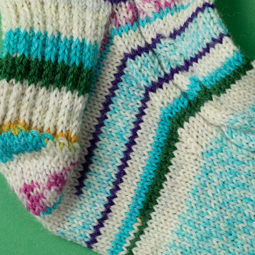 The Essential Cable Socks - Free Knitting Pattern in Paintbox Yarns Socks