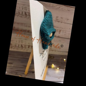 Hooded Knit and Print Knitting Pattern Make Your Own Card PDF Instant Download