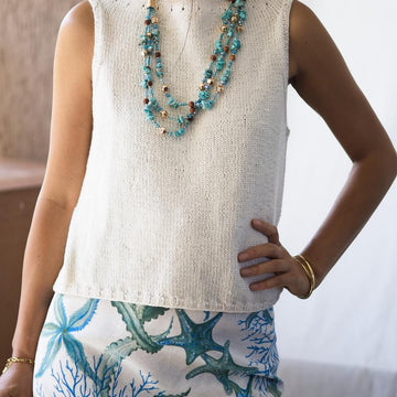 Luminous Summer Top
