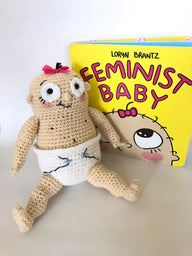 Feminist Baby stuffed toy