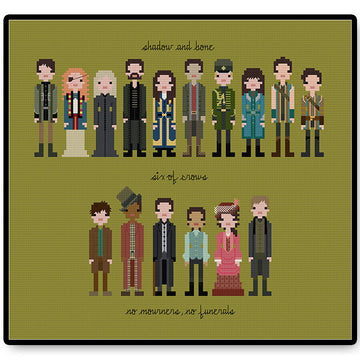 Shadow and Bone - PDF Cross Stitch Pattern