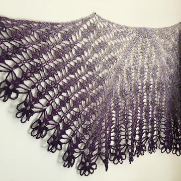 Plum Blossoms Shawl