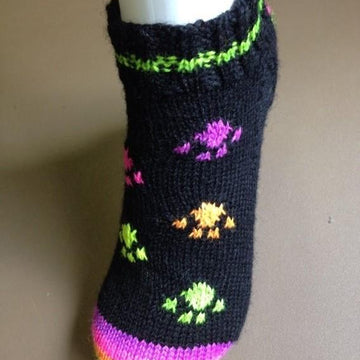 Merlin's Paw Print 4 Ply Sock Pattern