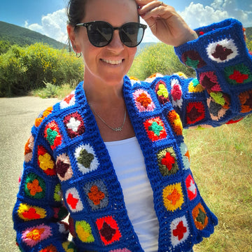 Forget Me Not Scrap Cardy (Shell Edging Version)