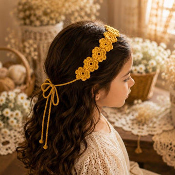 Crochet Flower Headband Pattern | PDF + Video Tutorial