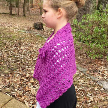Girls Iris Shawl