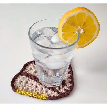 Scallop Coasters or Applique - Summer Crochet Pattern