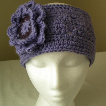 Pinwheel Headband with Flower