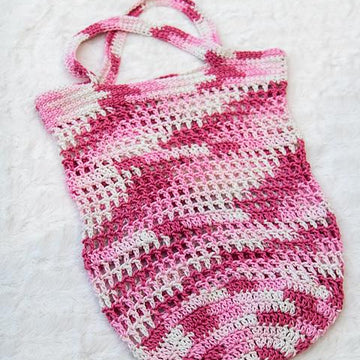 Filet Crochet Market Bag