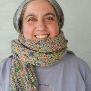 Fire Beads Scarf