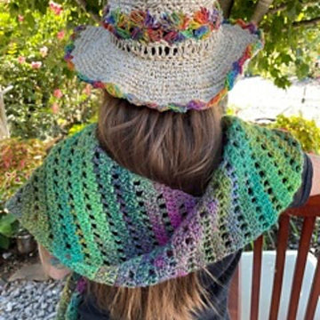 On The Diagonal Scarf/Shawl