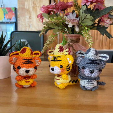 Lucky Tiger amigurumi